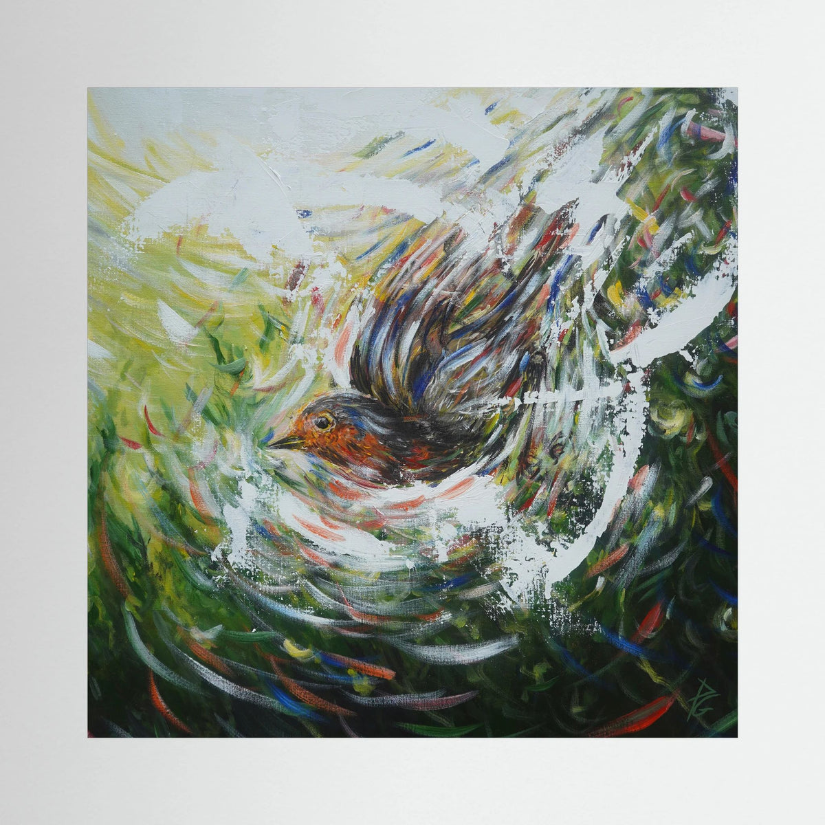 Canvas Print: "Passing Through"