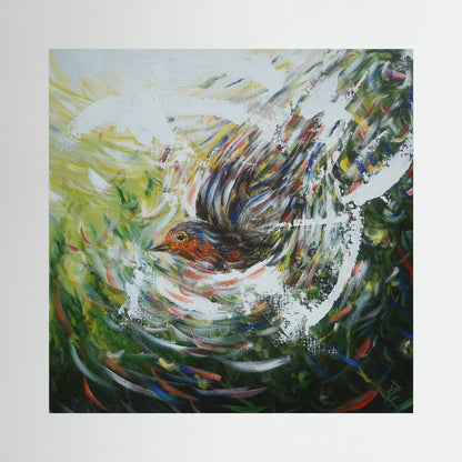Canvas Print: "Passing Through"