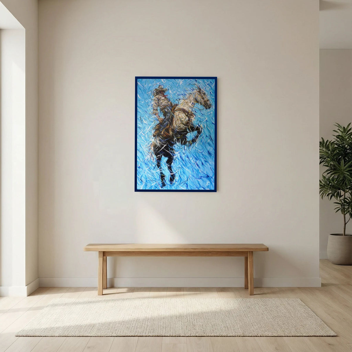 Paper Print: "Mountain Air"