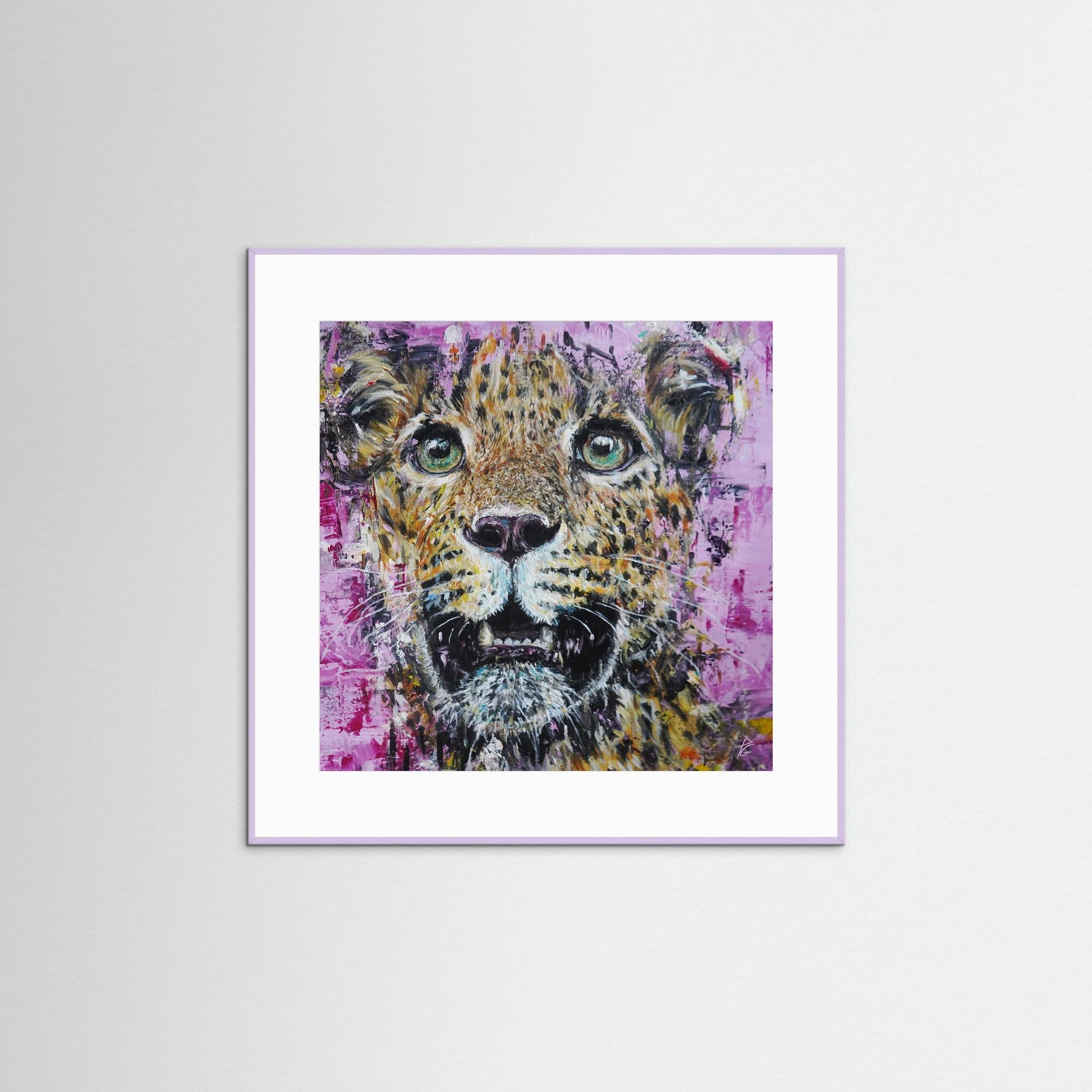 Paper Print: "Stare Out"