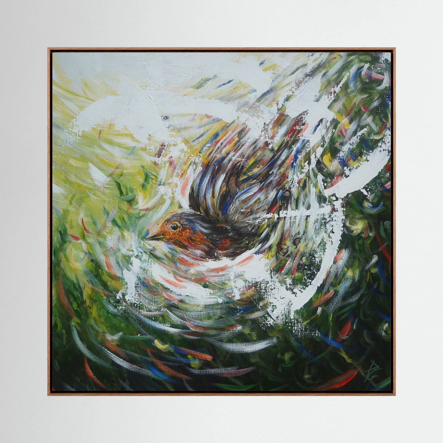 Canvas Print: "Passing Through"