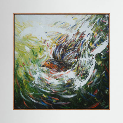 Canvas Print: "Passing Through"