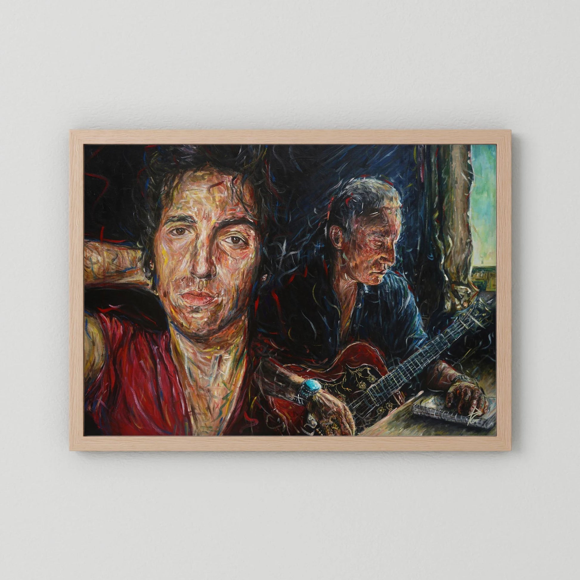 Paper Print: "Bruce Springsteen 