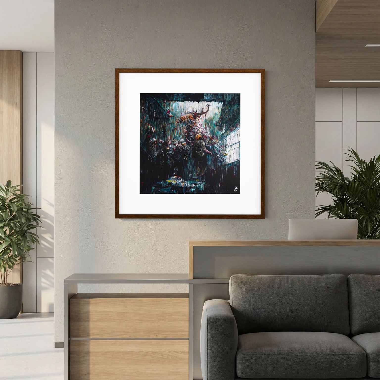 Paper Print: "Sodom"