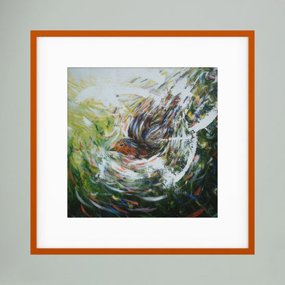 Paper Print: "Passing Through"