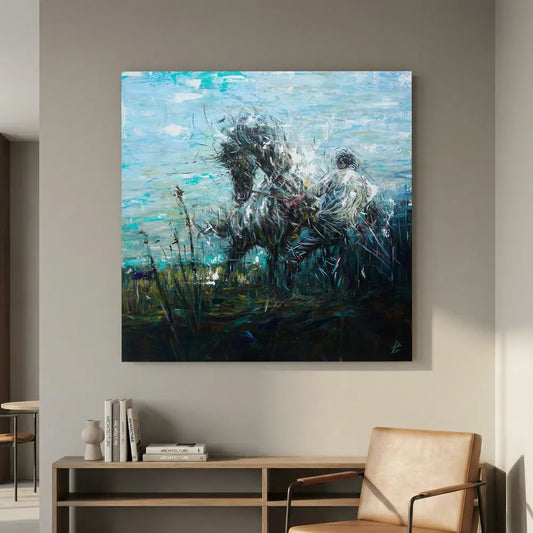 Canvas Print: "The Breaking"
