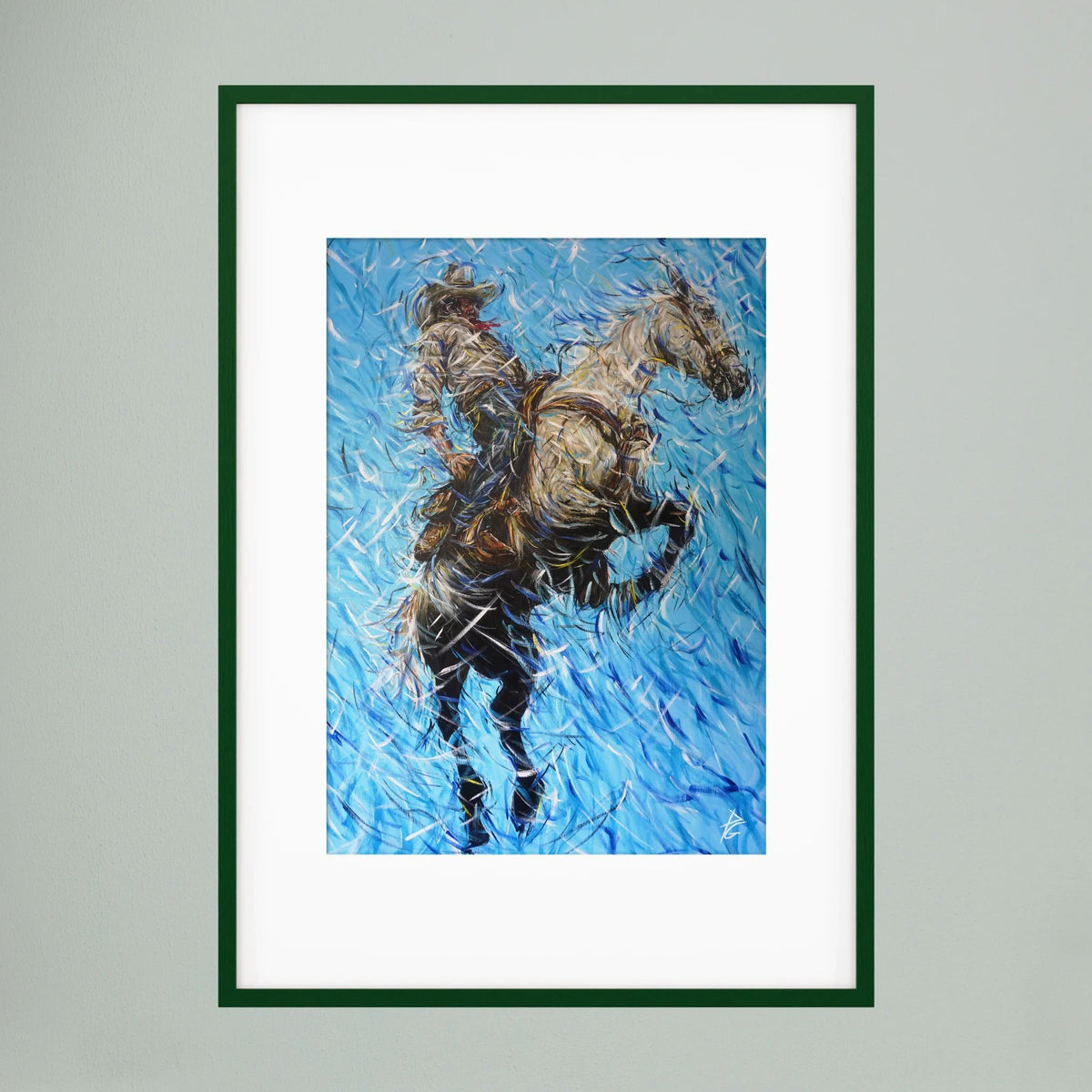 Paper Print: "Mountain Air"