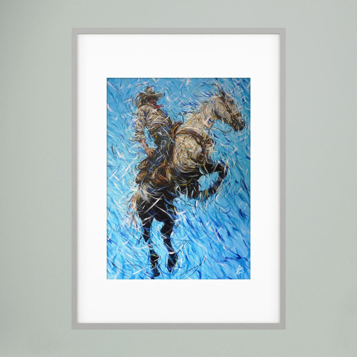 Paper Print: "Mountain Air"
