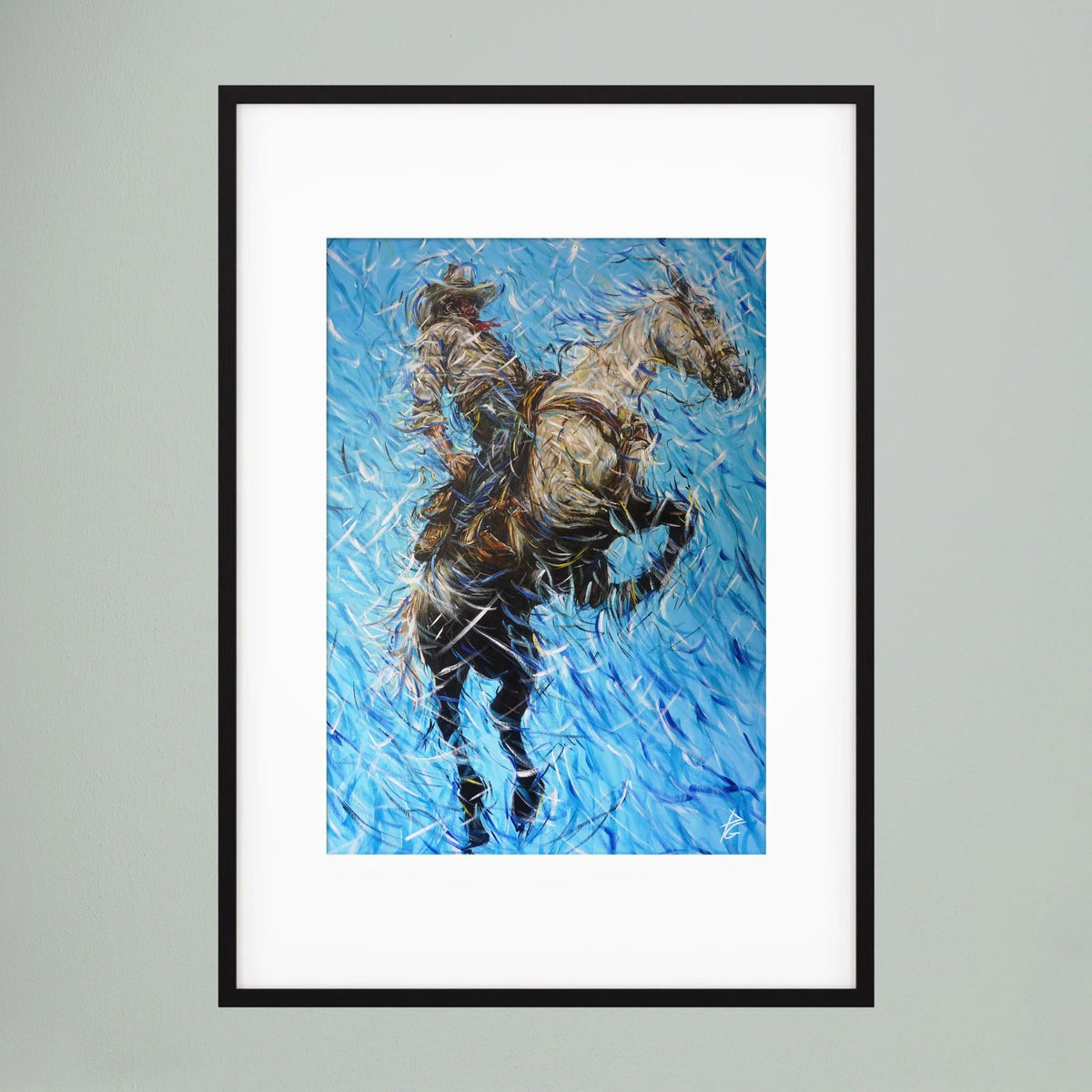 Paper Print: "Mountain Air"