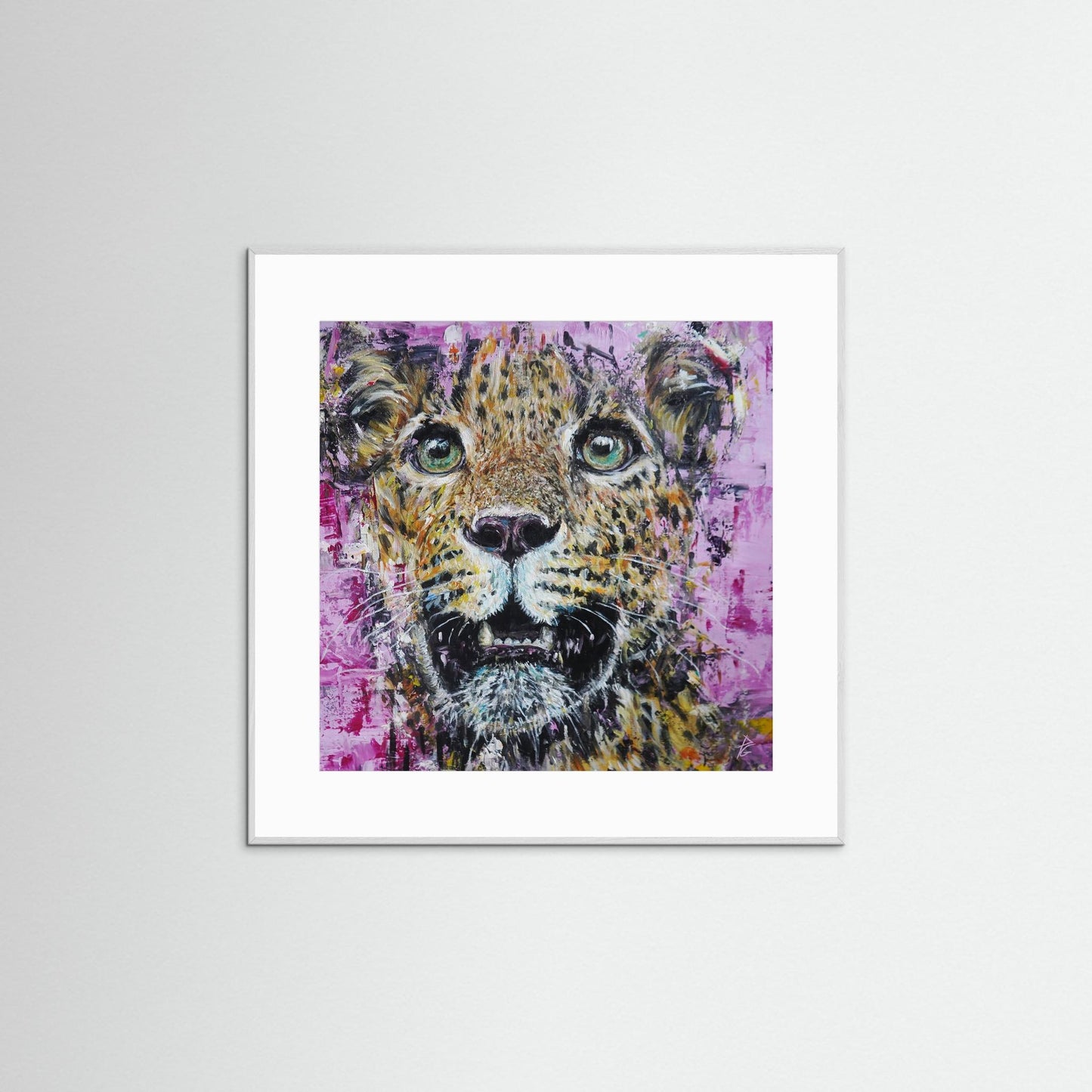 Paper Print: "Stare Out"