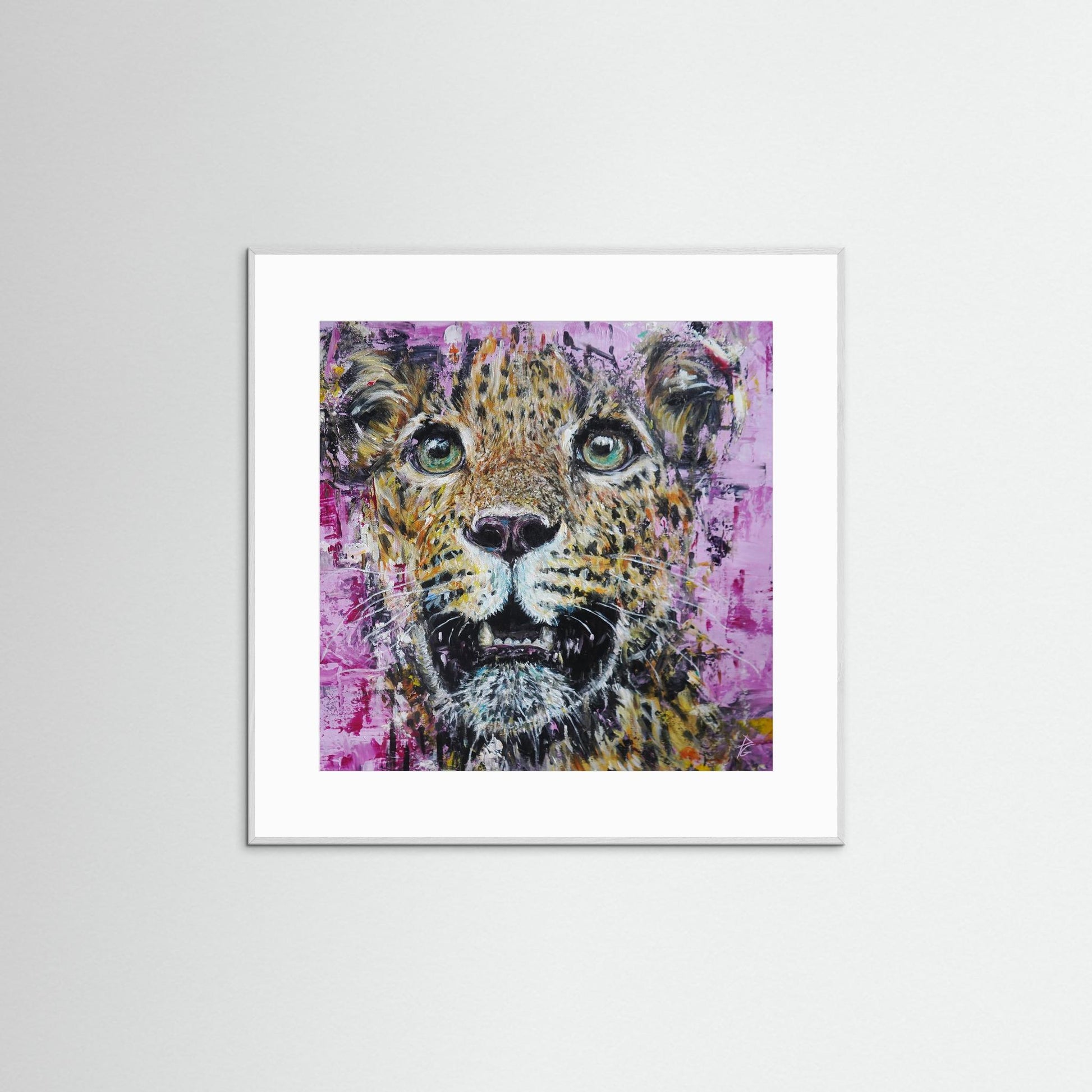 Paper Print: "Stare Out"
