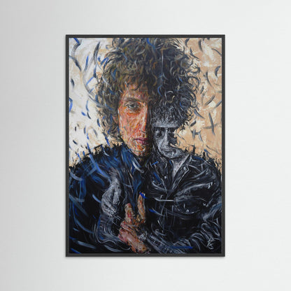 Paper Print: "Bob Dylan"