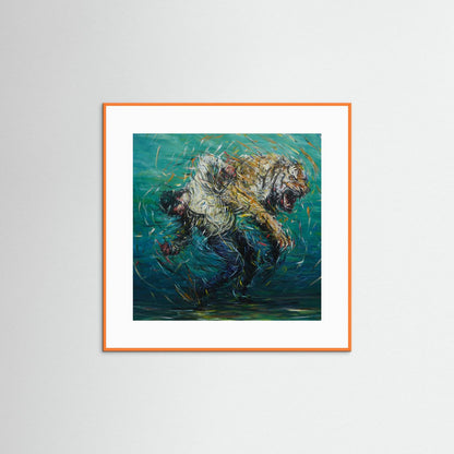 The Weight of Silence | Framed Print