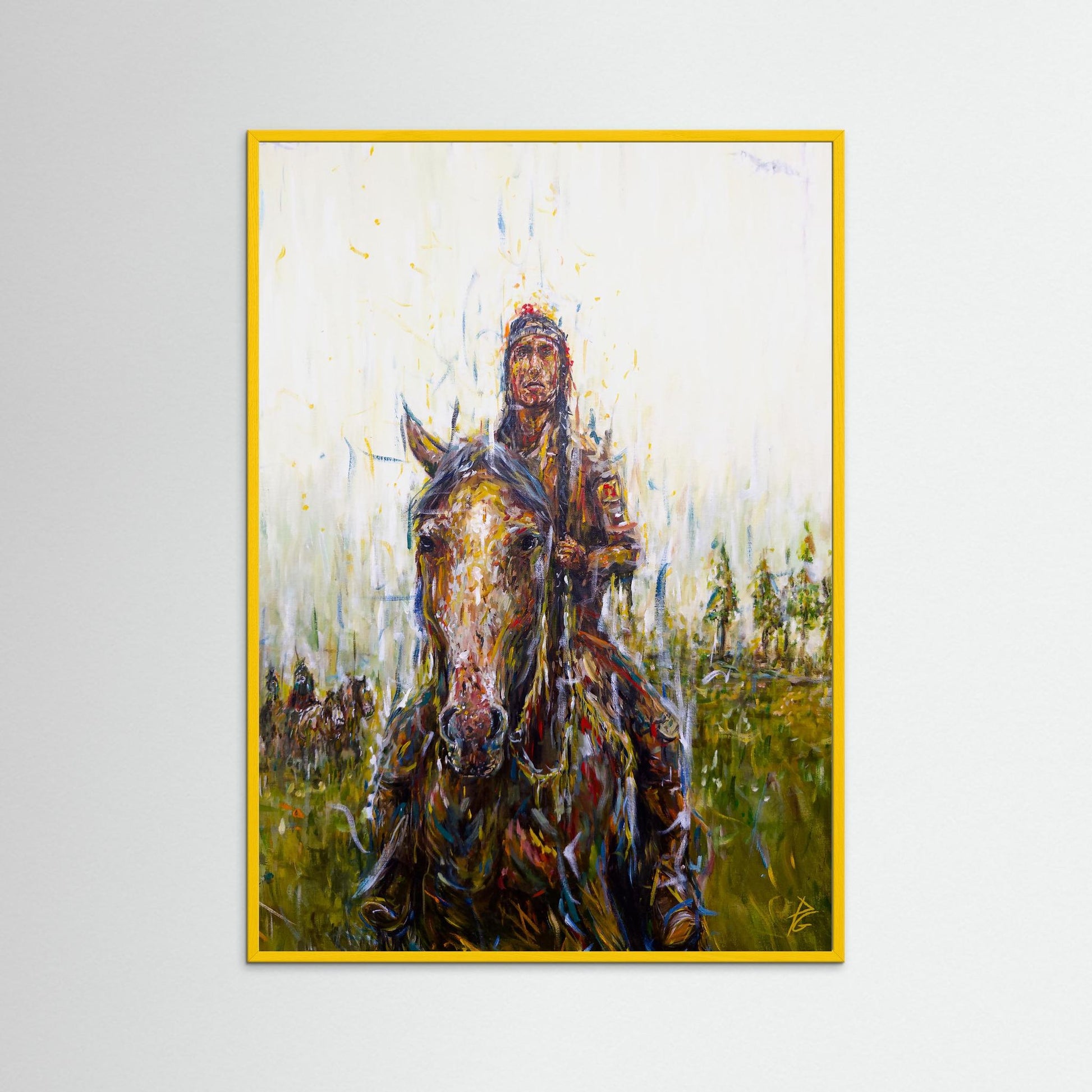 Paper Print: "Nearing the End"