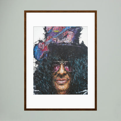 Paper Print: "Slash"