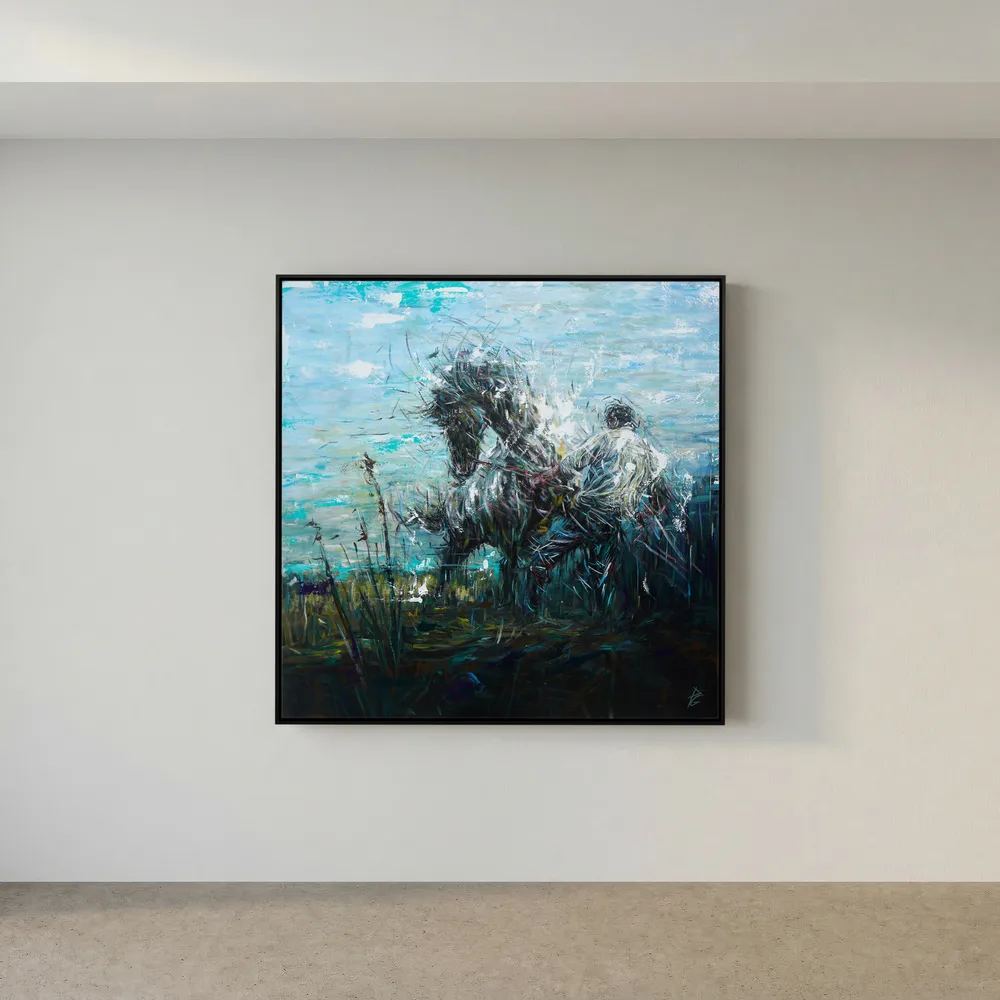 Canvas Print: "The Breaking"