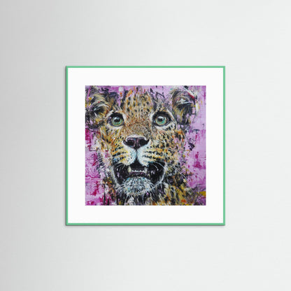 Paper Print: "Stare Out"