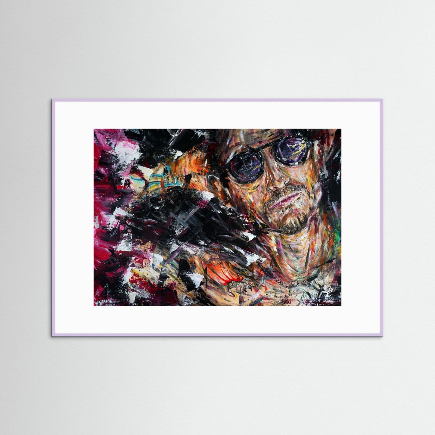 Paper Print: "Chester Bennington"