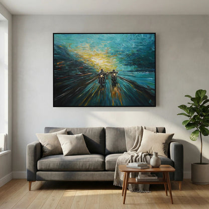 Canvas Print: "The Road Home"