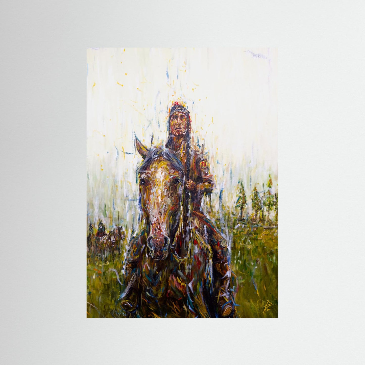Paper Print: "Nearing the End"