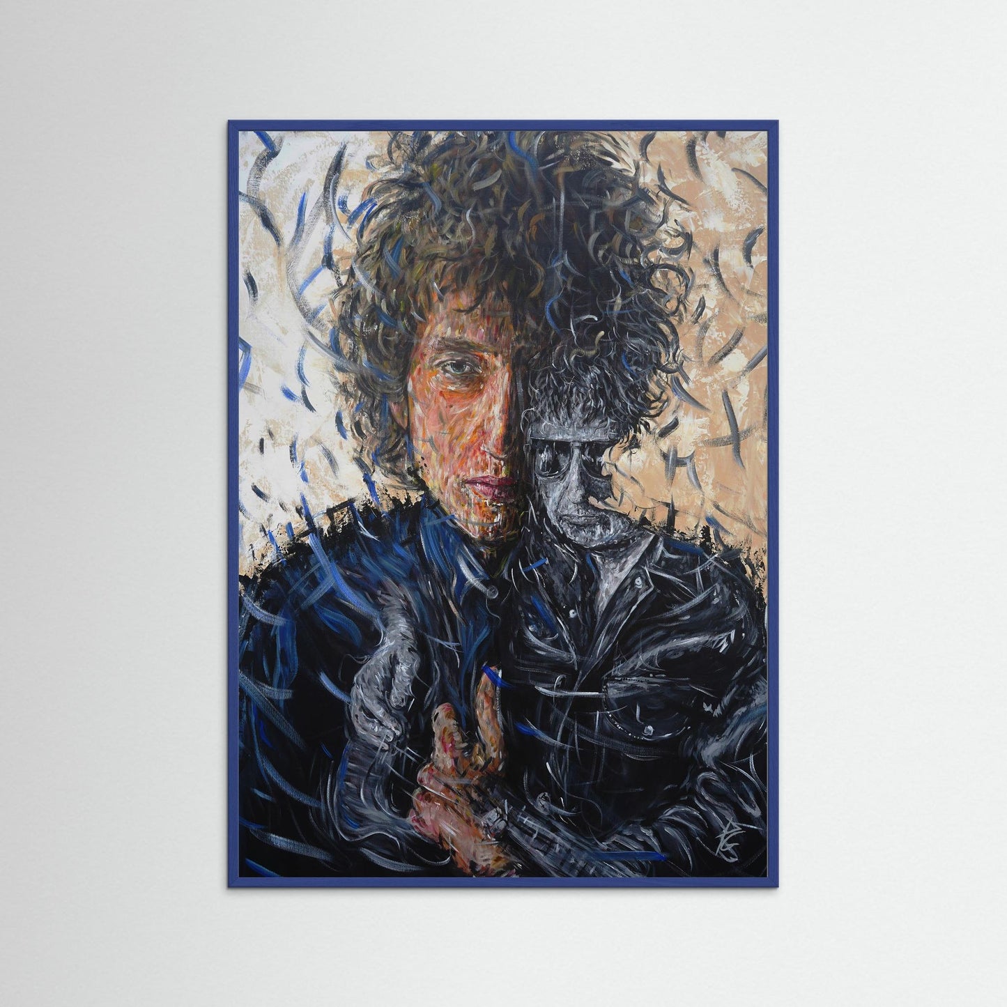 Paper Print: "Bob Dylan"
