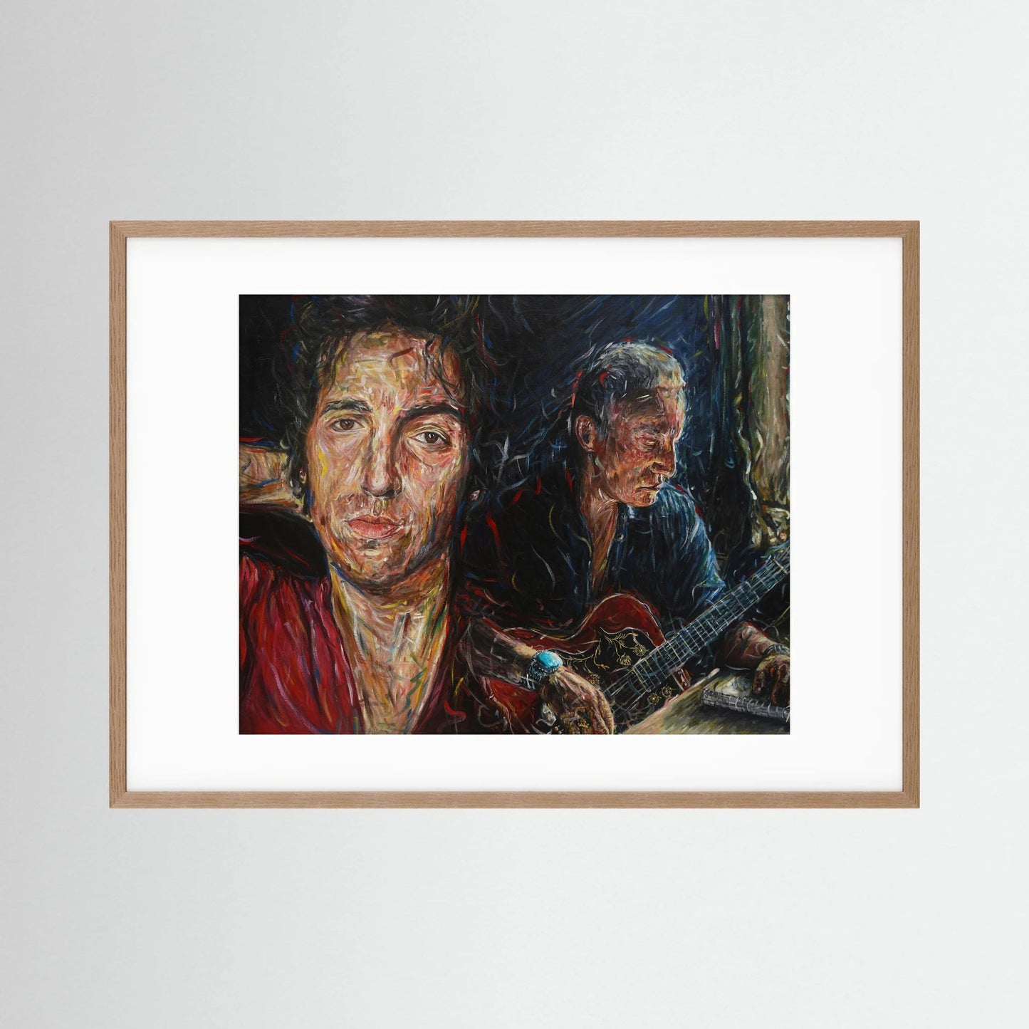 Paper Print: "Bruce Springsteen 
