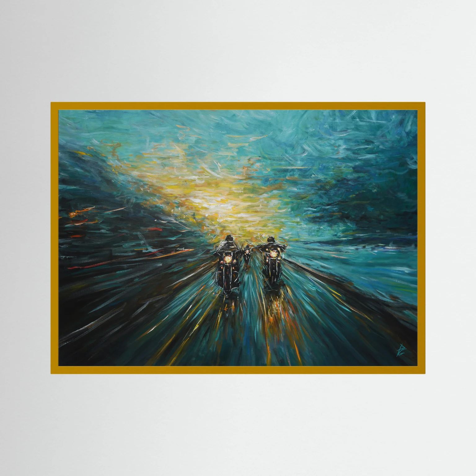 Paper Print: "The Road Home"