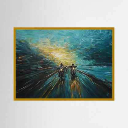 Paper Print: "The Road Home"