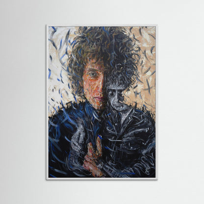 Paper Print: "Bob Dylan"