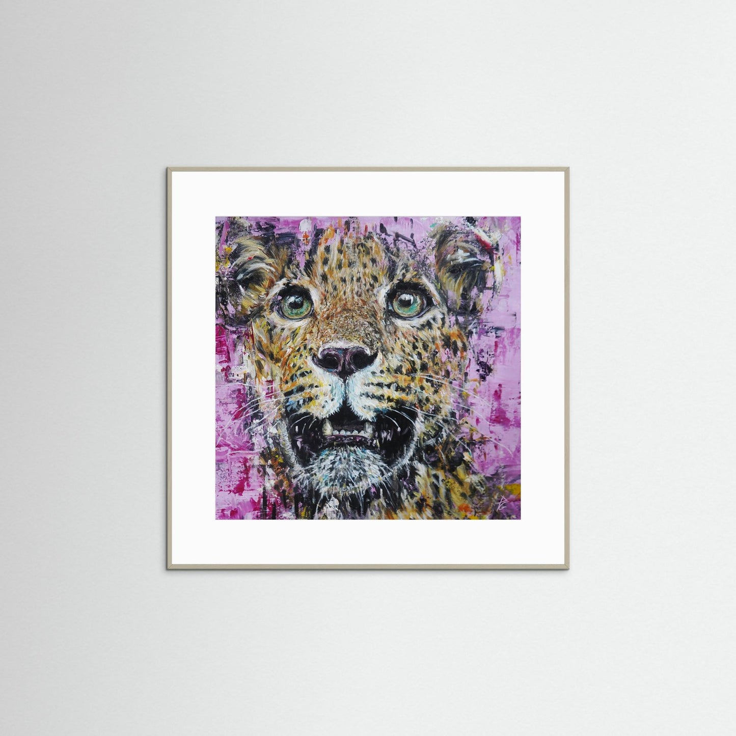 Paper Print: "Stare Out"