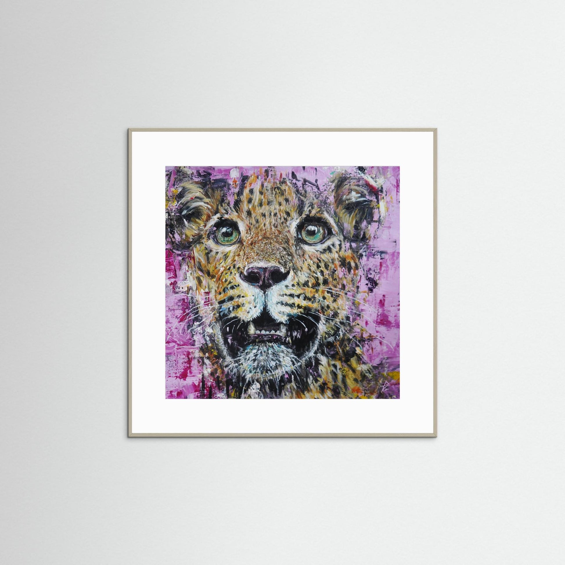 Paper Print: "Stare Out"