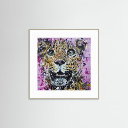 Paper Print: "Stare Out"