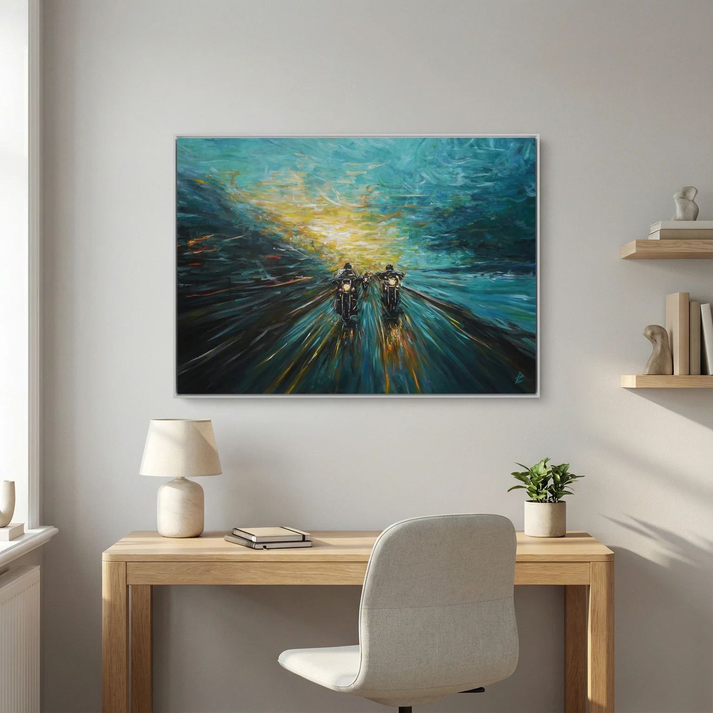 Canvas Print: "The Road Home"