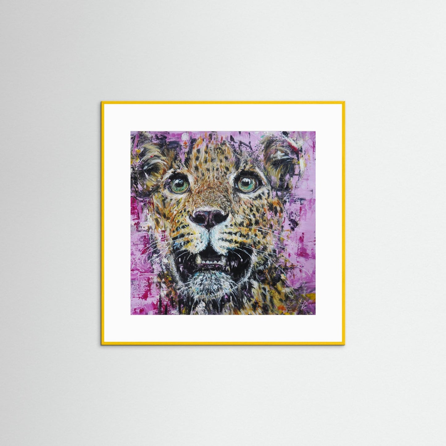 Paper Print: "Stare Out"
