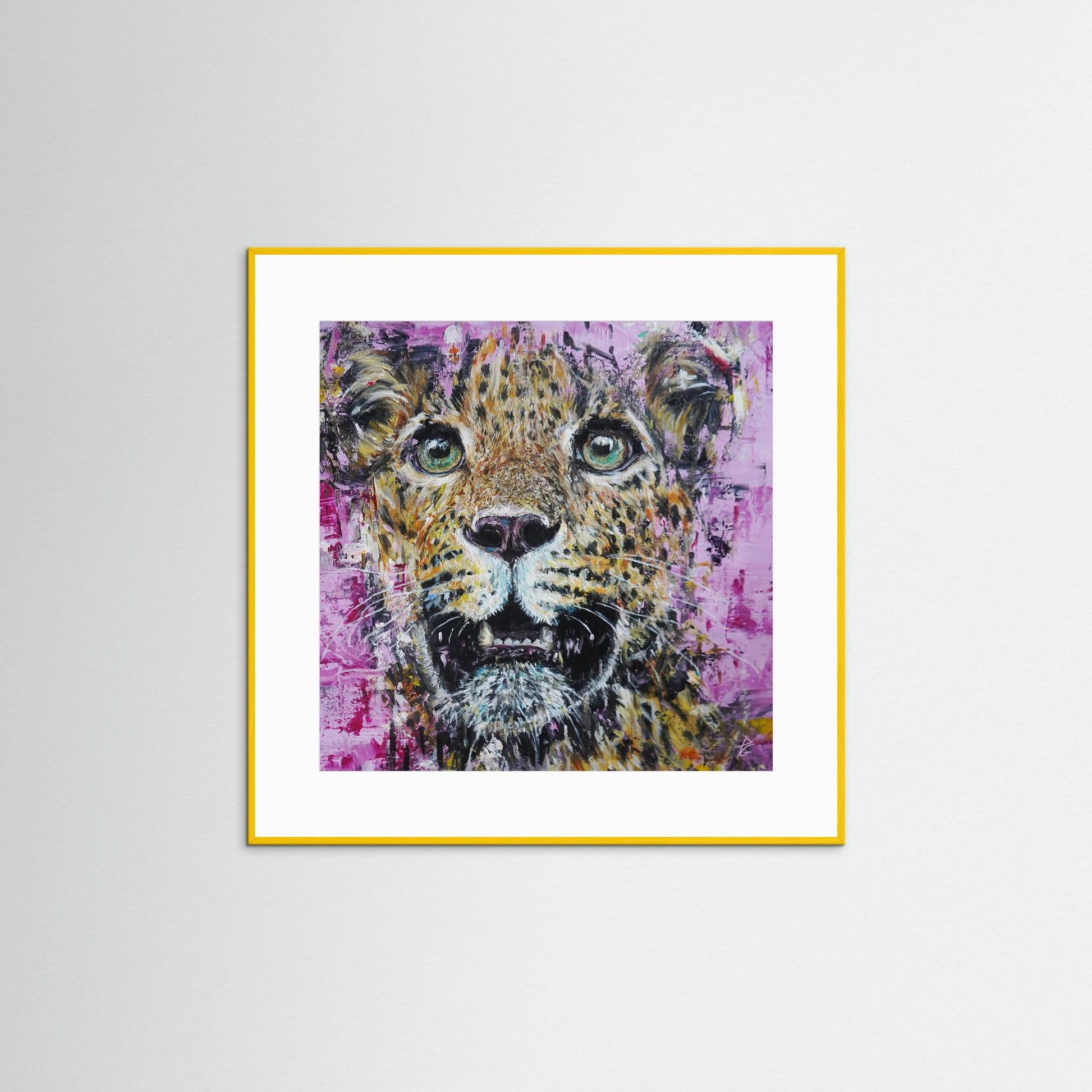 Paper Print: "Stare Out"