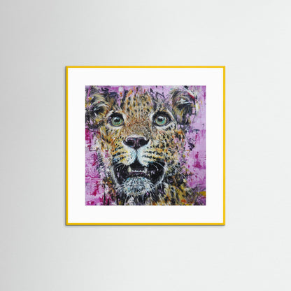 Paper Print: "Stare Out"