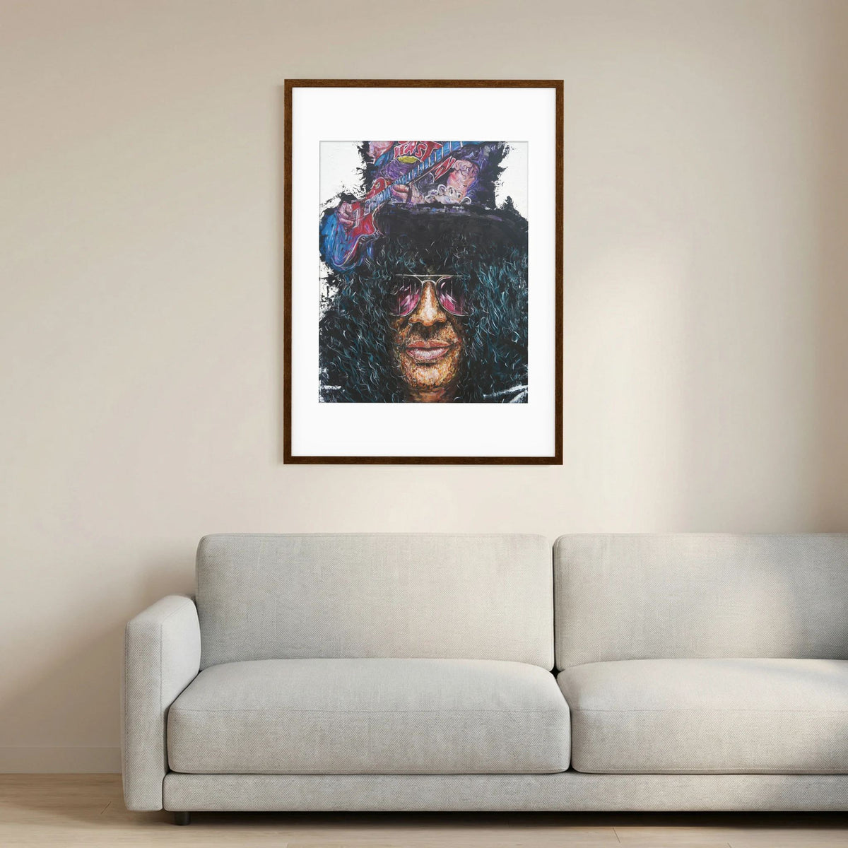 Paper Print: "Slash"