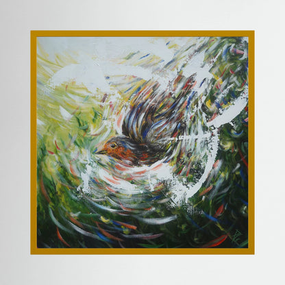 Paper Print: "Passing Through"