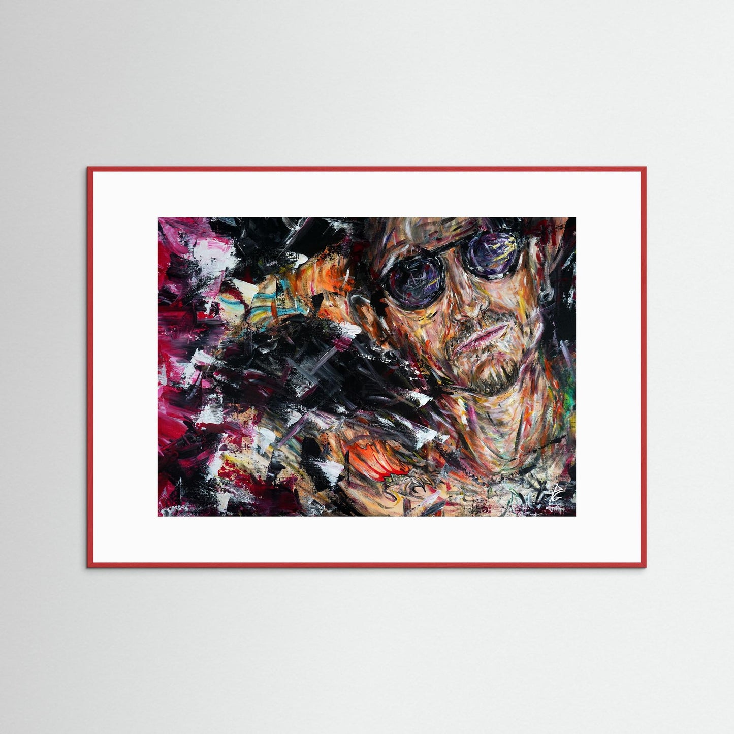 Paper Print: "Chester Bennington"