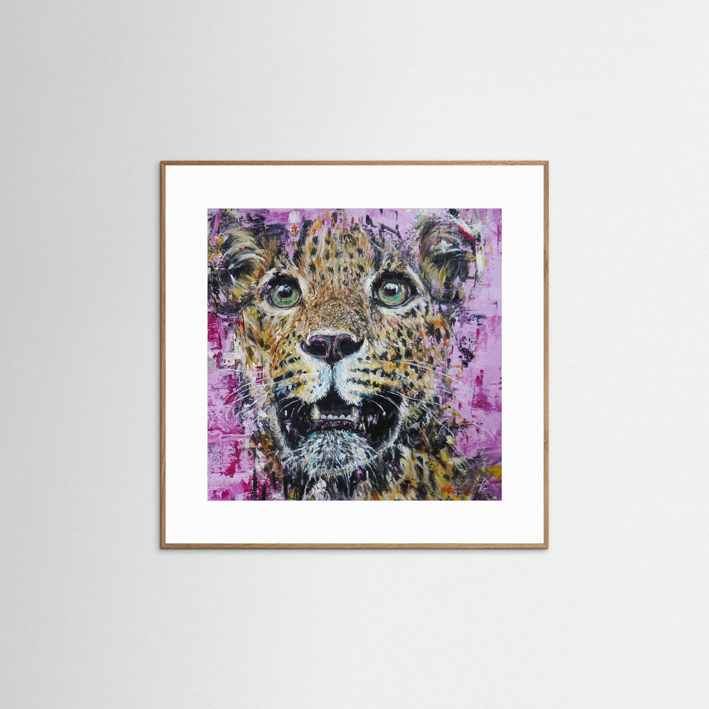Paper Print: "Stare Out"