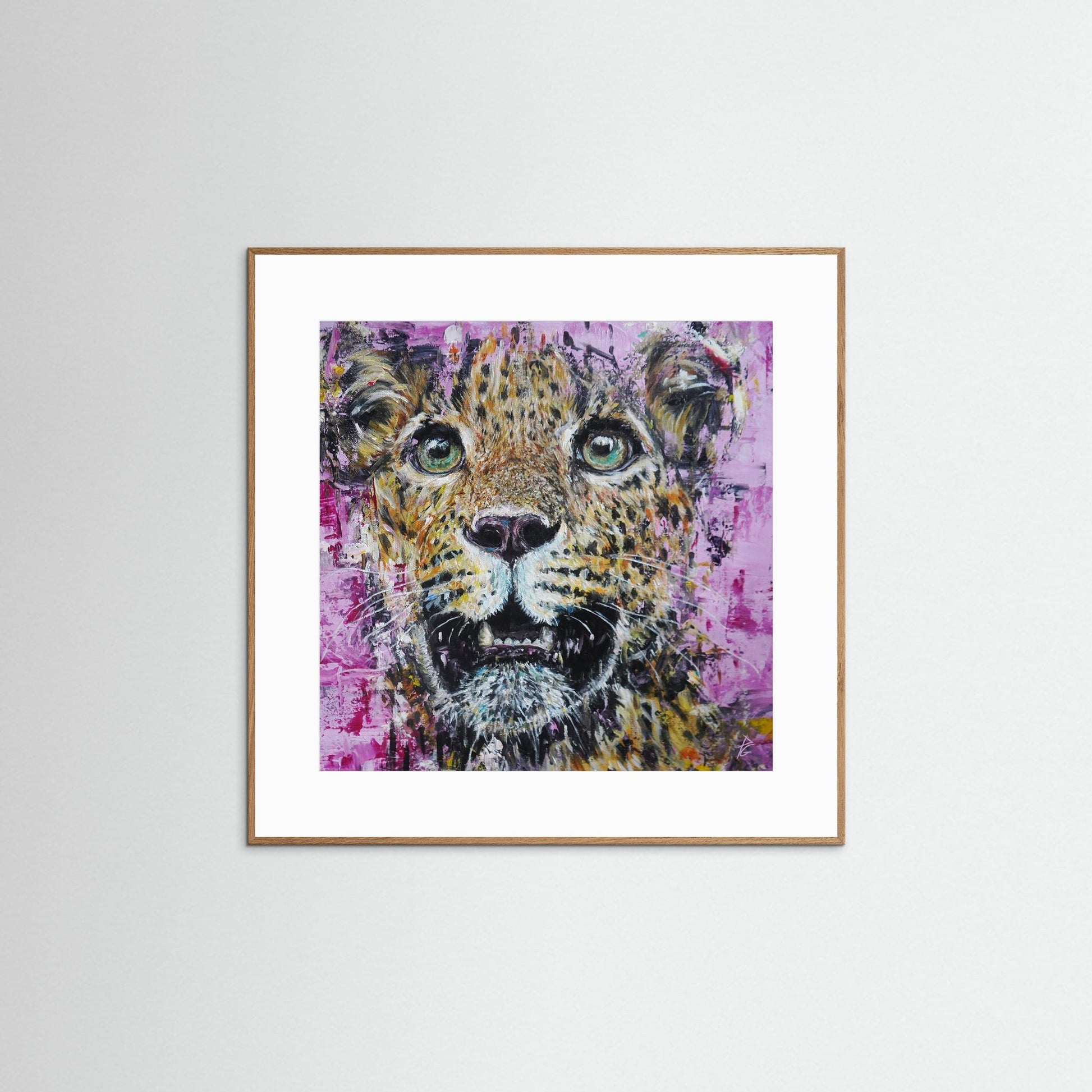 Paper Print: "Stare Out"