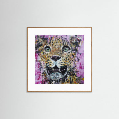 Paper Print: "Stare Out"