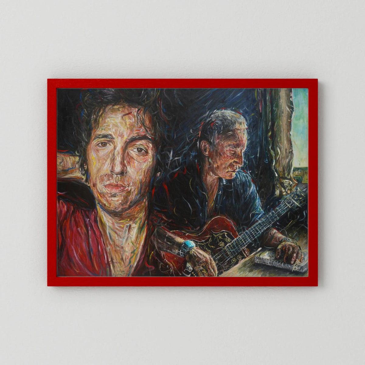 Paper Print: "Bruce Springsteen 