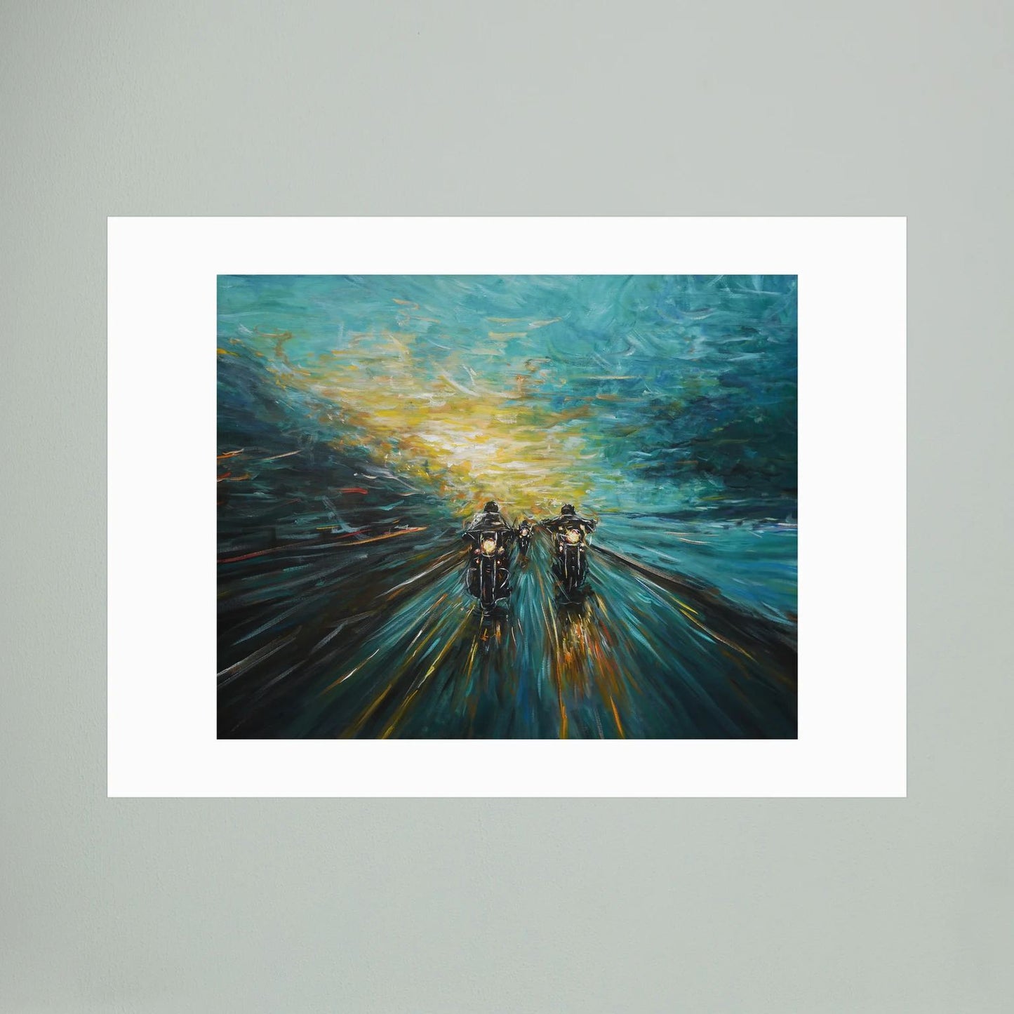 Paper Print: "The Road Home"