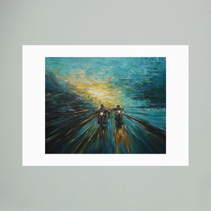 Paper Print: "The Road Home"