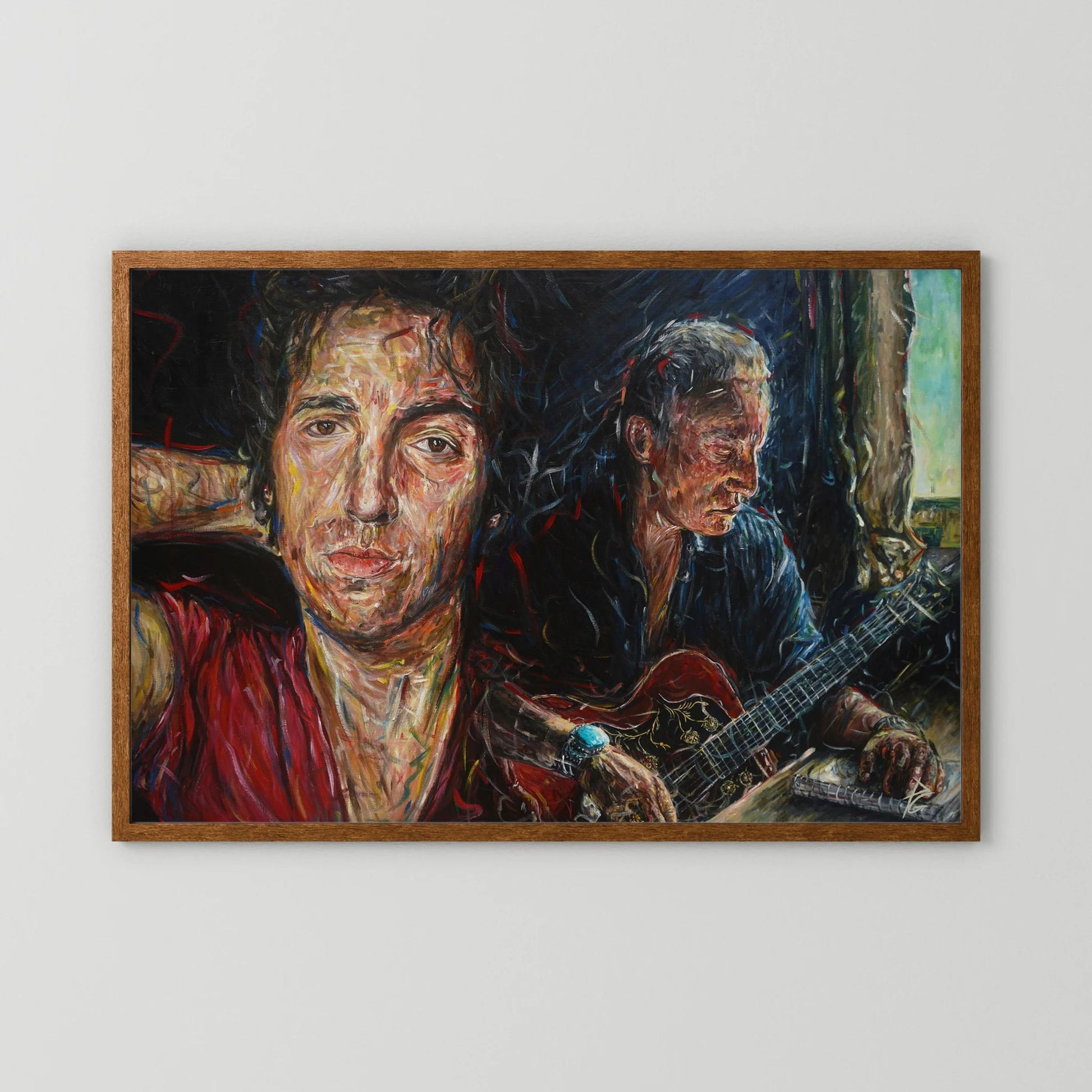 Paper Print: "Bruce Springsteen 