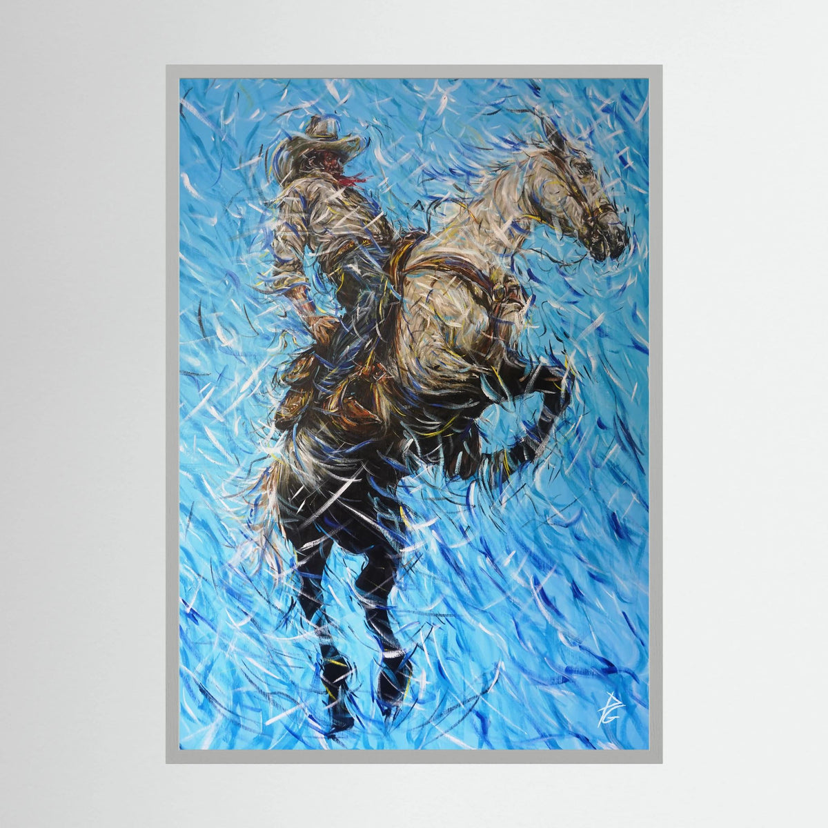 Paper Print: "Mountain Air"