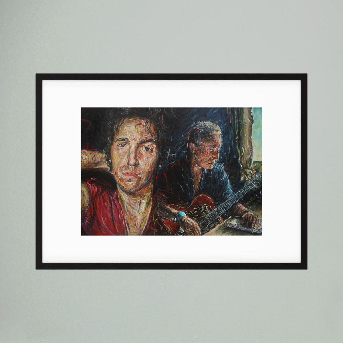Paper Print: "Bruce Springsteen 