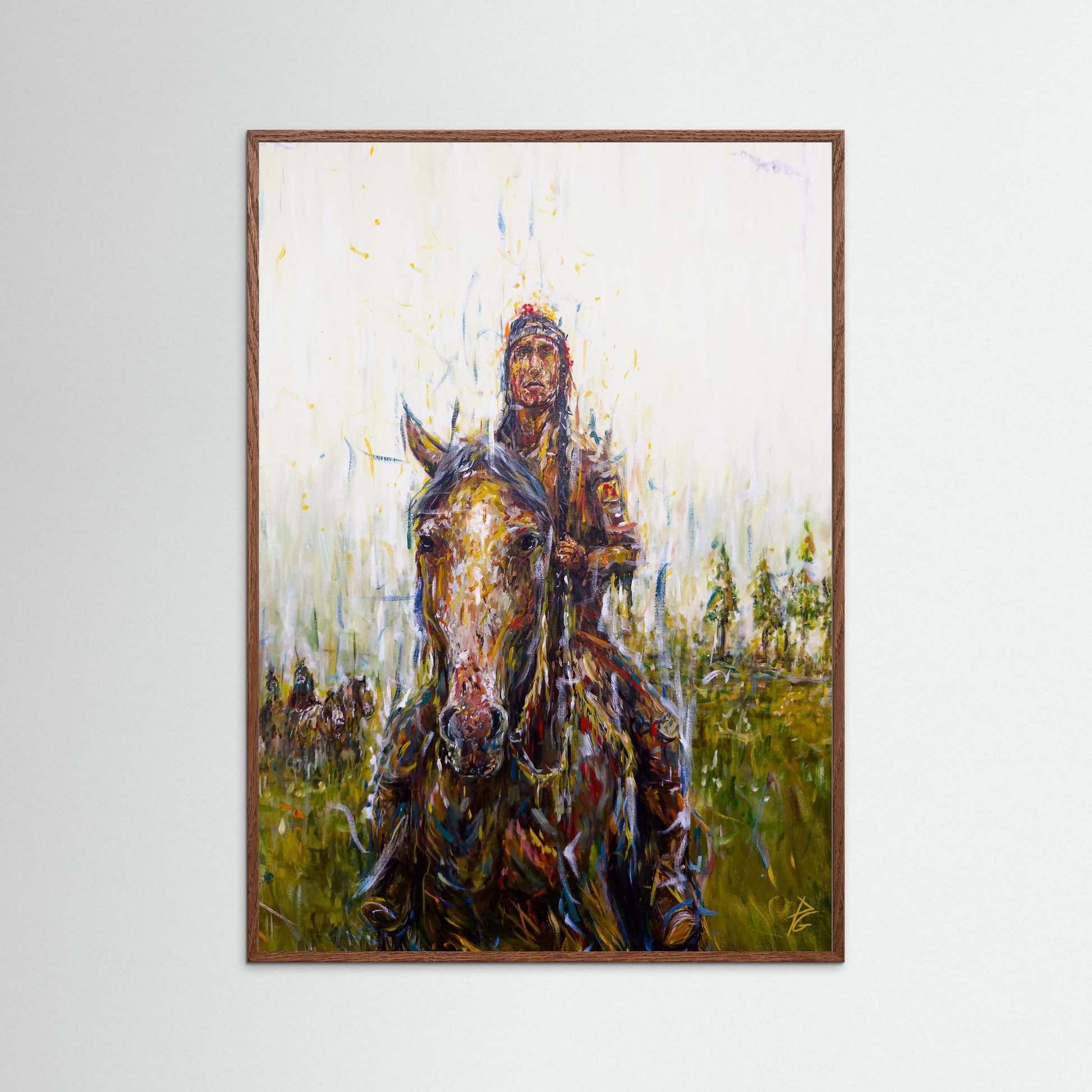 Paper Print: "Nearing the End"