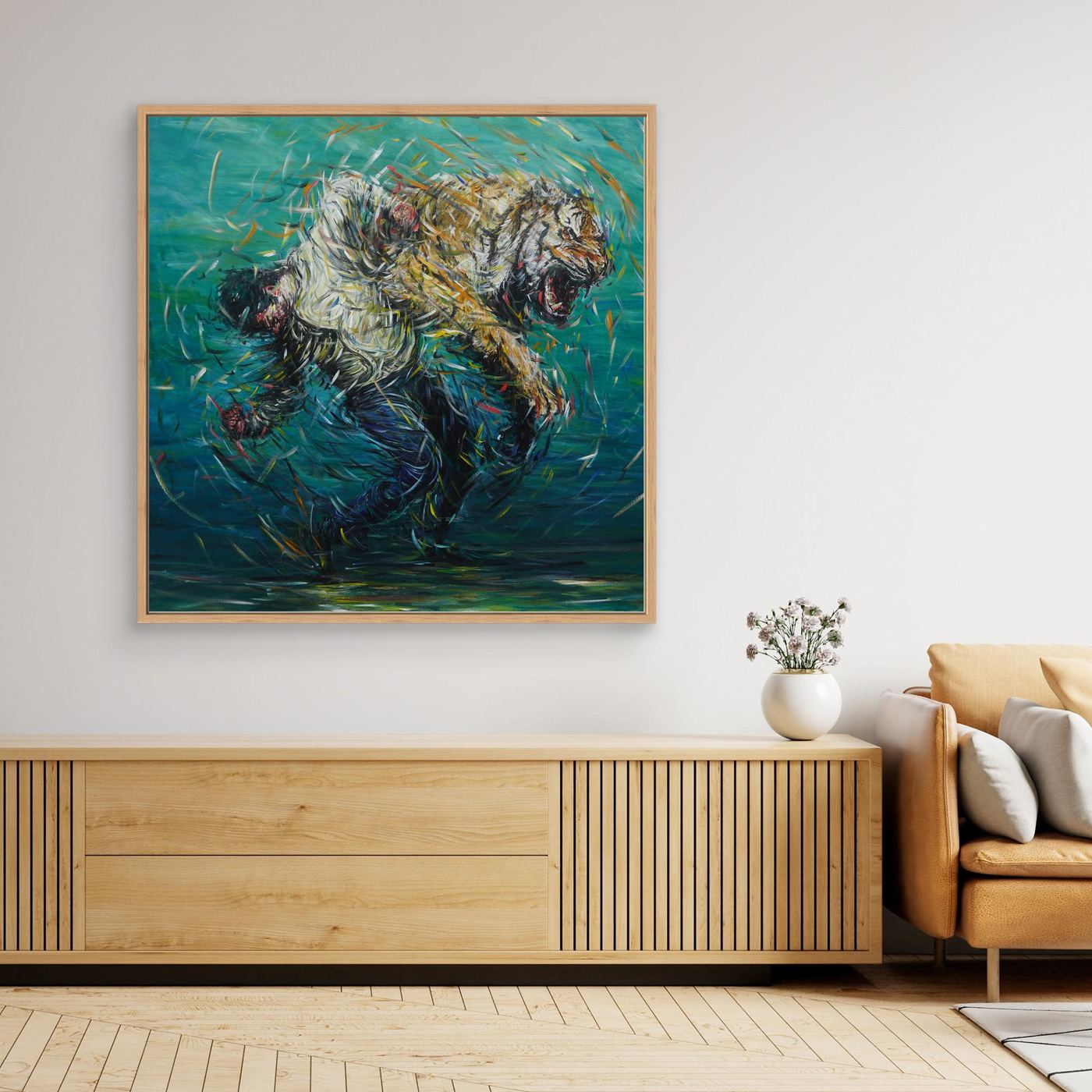 The Weight of Silence | Canvas Print